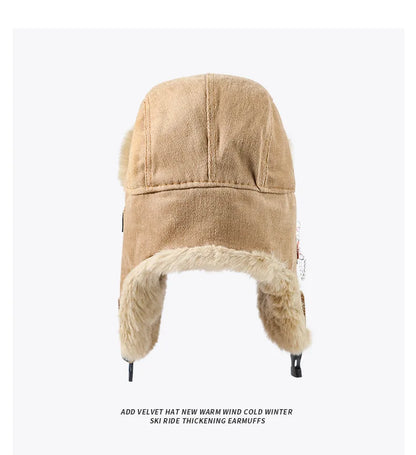 Russian Ushanka Hat – Thick Winter Fur Hat With Earflaps | Unisex Ski Cap - ZOOMNSTORE