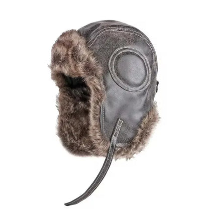 Russian Ushanka Hat – Thick Winter Fur Hat With Earflaps | Unisex Ski Cap - ZOOMNSTORE