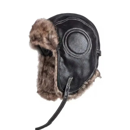 Russian Ushanka Hat – Thick Winter Fur Hat With Earflaps | Unisex Ski Cap - ZOOMNSTORE