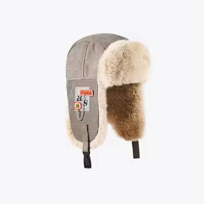 Russian Ushanka Hat – Thick Winter Fur Hat With Earflaps | Unisex Ski Cap - ZOOMNSTORE