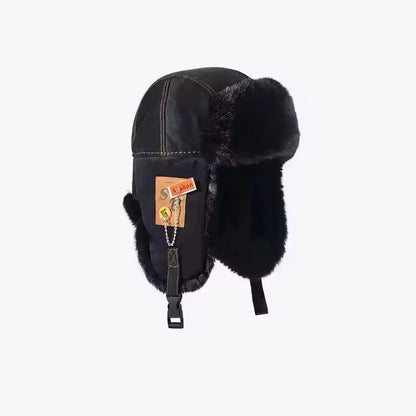 Russian Ushanka Hat – Thick Winter Fur Hat With Earflaps | Unisex Ski Cap - ZOOMNSTORE
