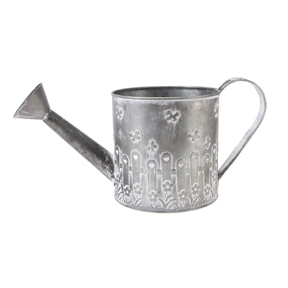 Rustic Iron Flower Vase - Decorative Metal Jug & Portable Watering Can for Wedding Table Centerpiece - ZOOMNSTORE