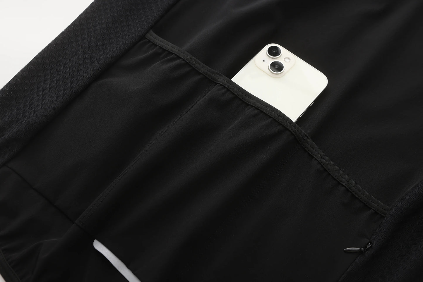 Rsantce Men 3+1 Pocket Windproof Waterproof Lightweight Cycling Sleeveless Jacket Mtb Bicycle Jersey Clothing Reflectiv Vest