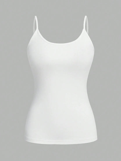4 pcs Women Solid Color  Camisoles Vest Women Tank Tops Female Summer Sexy Strap Basic Tops Sleeveless Camisole T-shirt