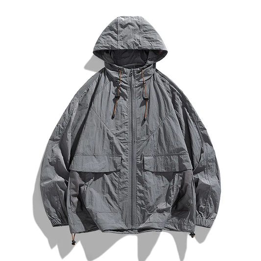 Outdoor Sun Protection Clothing Ultra-thin Anti-ultraviolet Sun Protection Clothing Breathable Sports Workwear Jacket