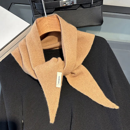 Wool Winter Scarf - Long Warm Cashmere Shawl For Women | Cozy Knit Pashmina Wrap