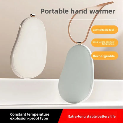 2-In-1 USB Mini Portable Charging Hand Warmer Egg Power Bank - Warm Your Hands In Winter