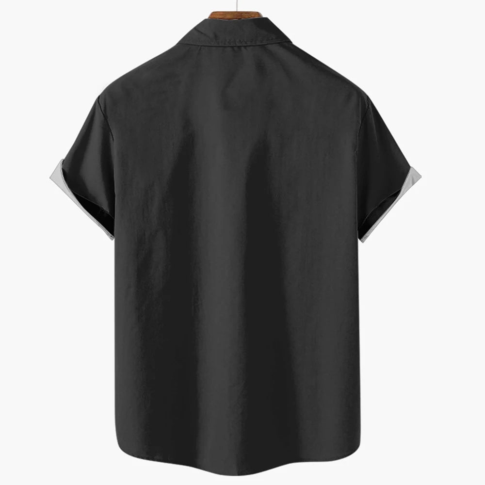New Hawaiian Shirts for Men Casual Button Down Short Sleeve Unisex Striped 3D Print Summer Beach European Size S to 5XL