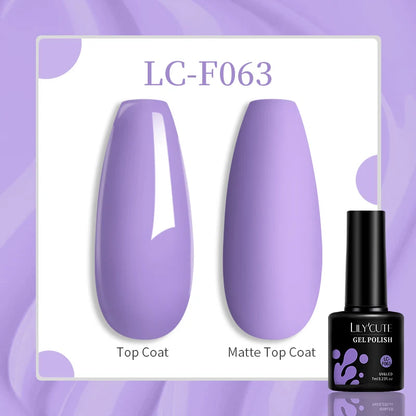 Gel Nail Polish - LILYCUTE UV Gel Varnish 7ML | Soak Off, Long Lasting Colors