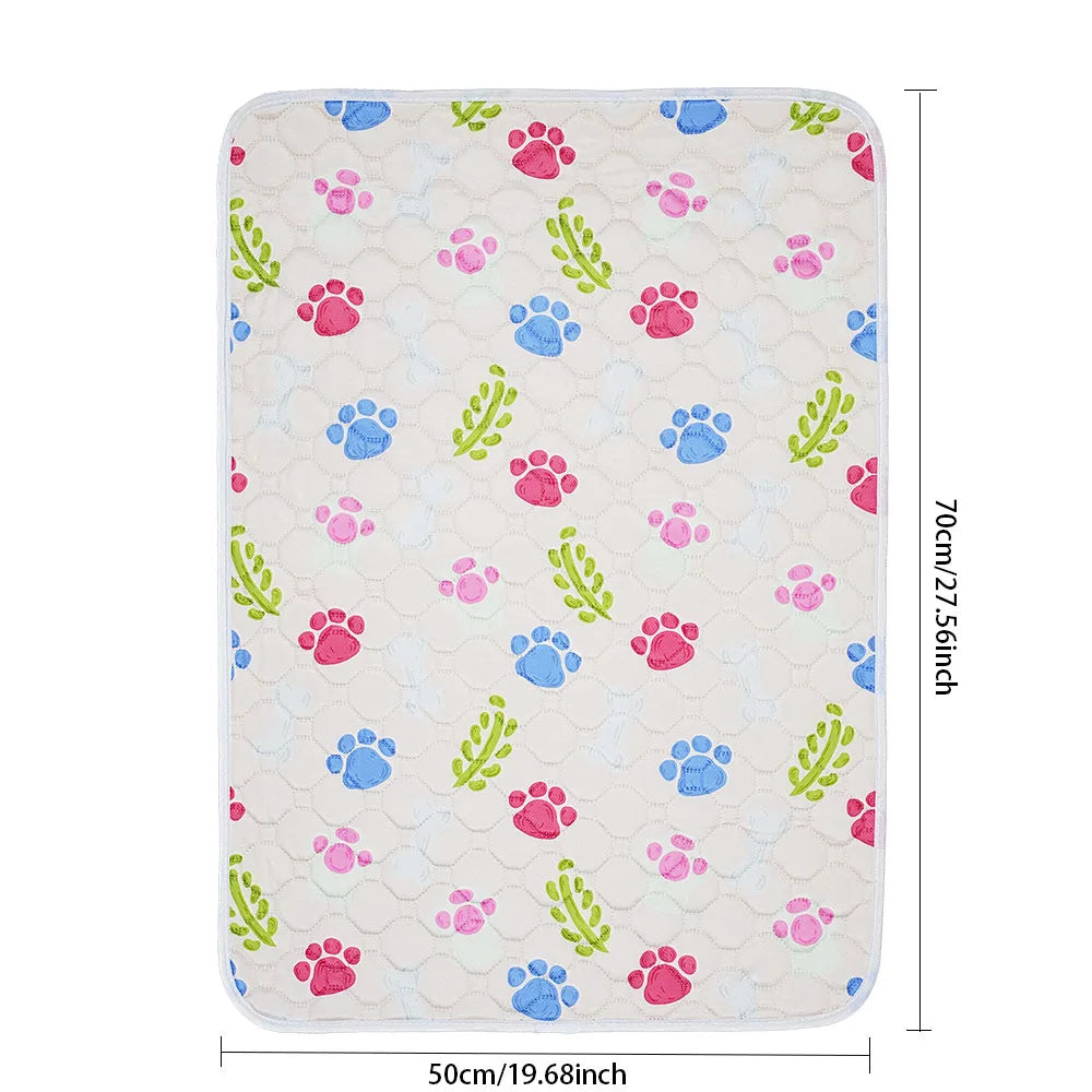 BIAI Winter New non-slip Mat for Pets Waterproof Dog Pee Pad Breathable Cat Mat Washable Pet Diaper Pad High Absorbent Pet Mat