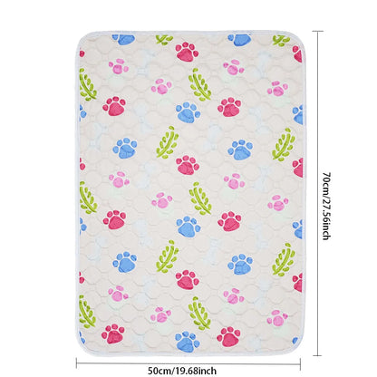 BIAI Winter New non-slip Mat for Pets Waterproof Dog Pee Pad Breathable Cat Mat Washable Pet Diaper Pad High Absorbent Pet Mat