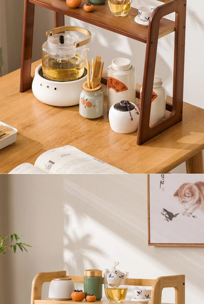 New Kitchen Shelf Countertop Multi-functional Electrical Storage Rack Multi-layer Cup Holder Household Storage Rack Plate Rack