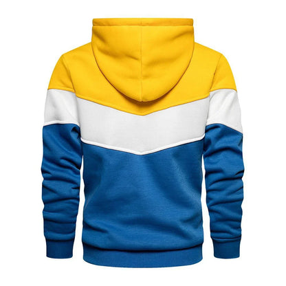 Paris Fashion Men's Hoodies Set Daily Casual Sports Hooded Sweatshirt and Jogger Pants Male Urban Trend Warm Pullover Tracksuit