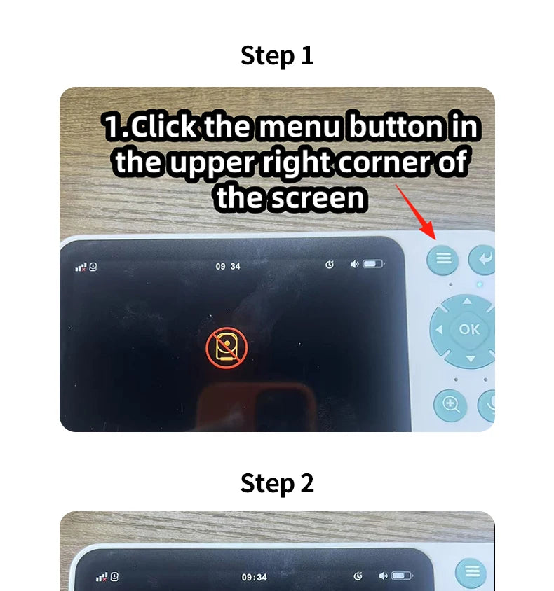 DANMINI 5 "tuya baby monitor 2K high definition WiFi remote mobile APP control up, down, left and right rotation gimbal camera