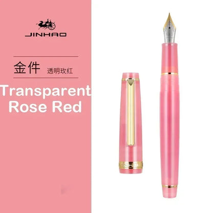 Jinhao 82 Fountain Pen New Color Luxury Elegant Pens 0.7/0.5/0.38mm Extra Fine Nib Writing Office School Supplies Stationery