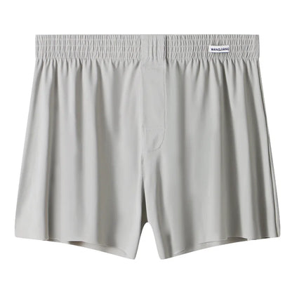 Mens Boxer Shorts Large Size - Ice Silk Breathable Sleepwear Pants | Loose Fit Boxers