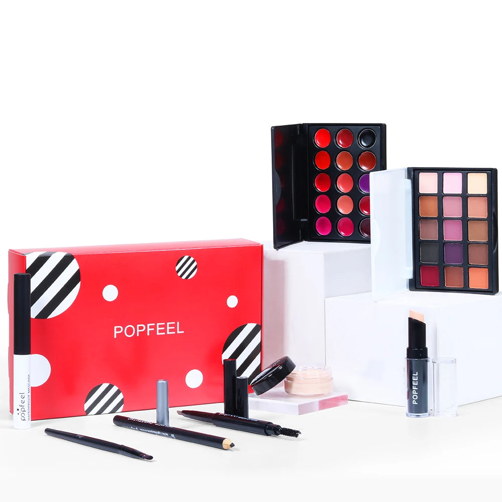 POPFEEL Makeup Kit, Full Makeup Set For Girls Women, Valentine Gift For Girls