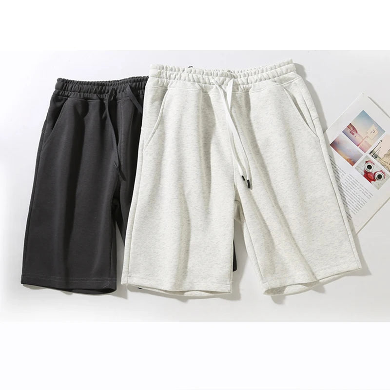 Cotton Capris Shorts – Breathable Sports Shorts for Men | Lightweight Spandex Blend