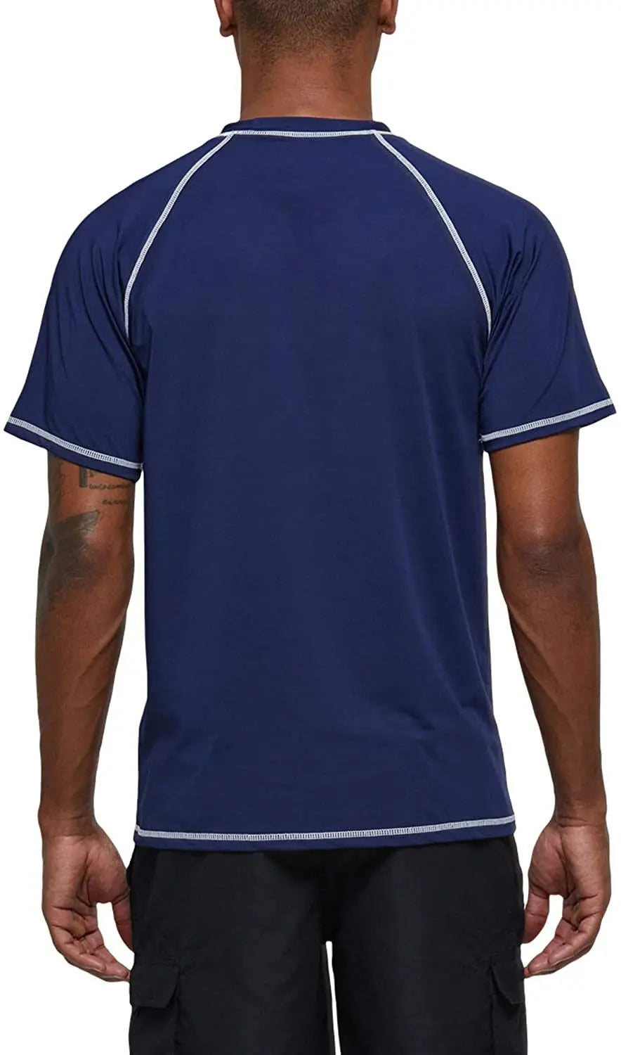 Men's UPF 50+ Beach T-Shirt – Quick-Dry Surf & Swim Top