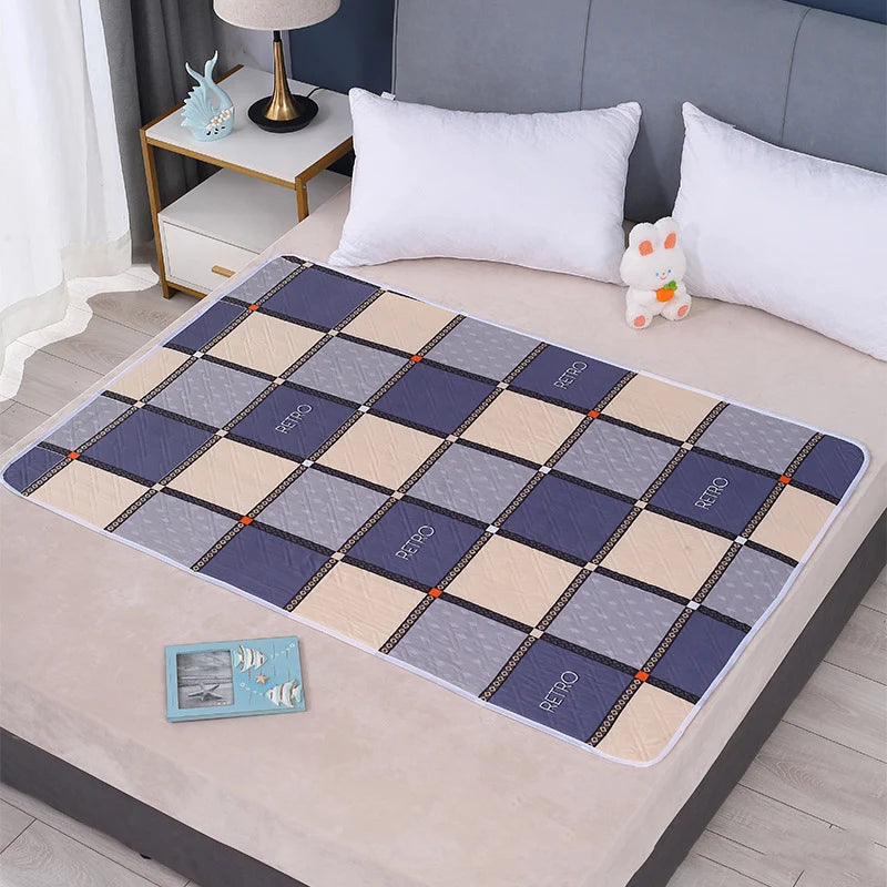 Diaper pad waterproof washable cotton breathable oversized diaper care mattress