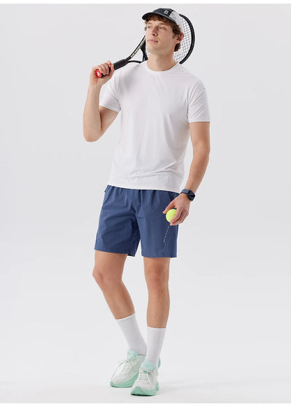 Men's Tennis Shorts - Quick Dry Breathable Sportswear | Gym Running Jogging