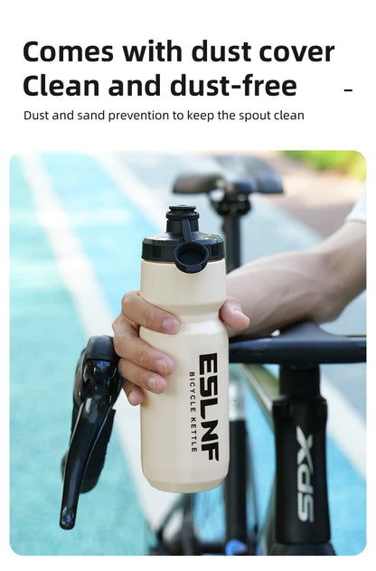 ESLNF Bicycle Riding Water Bottle Large Capacity Fitness Water Cup Road Bike Mountain Bike Portable Sports Outdoor Water Cup