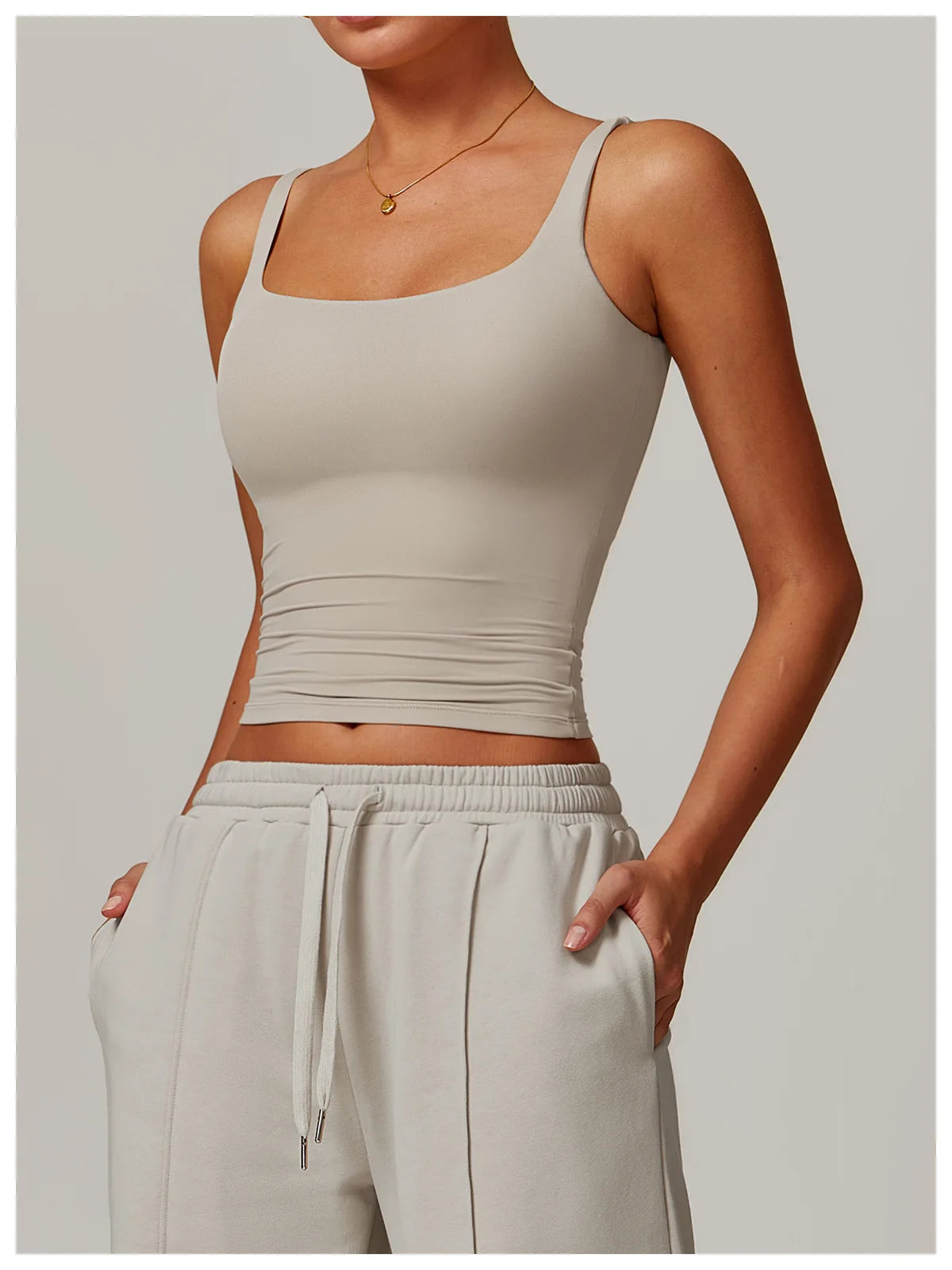 Women's Workout Tank – Breathable Yoga Tank Top | Quick Dry Running Tight Top