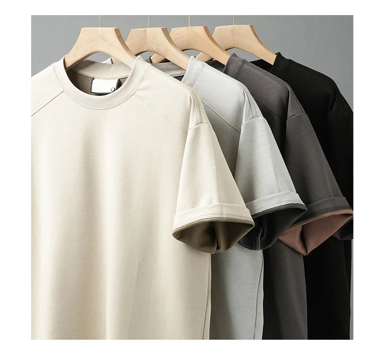 Men's Modal T-Shirt – Cool Quick-Dry Oversized Summer Top
