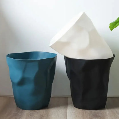 Irregular Trash Can - Creative Bathroom Waste Bin for Home