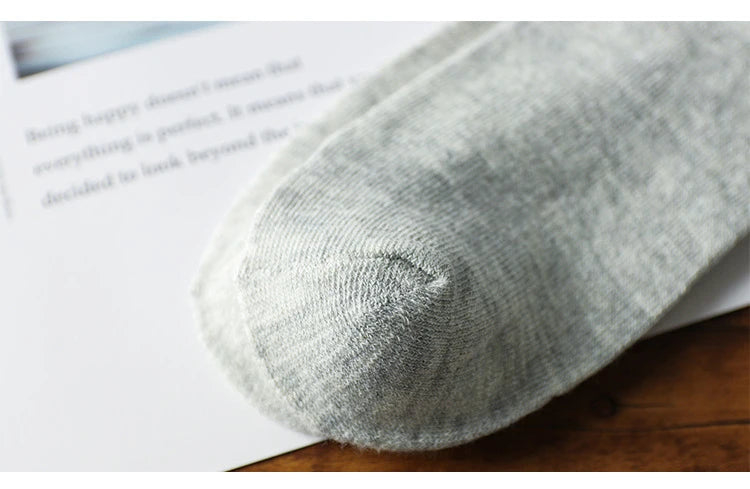10/20/30 Pairs Men's Ankle Socks Solid Color Breathable Comfy Sweat-absorbing Boat Socks Casual Short Socks