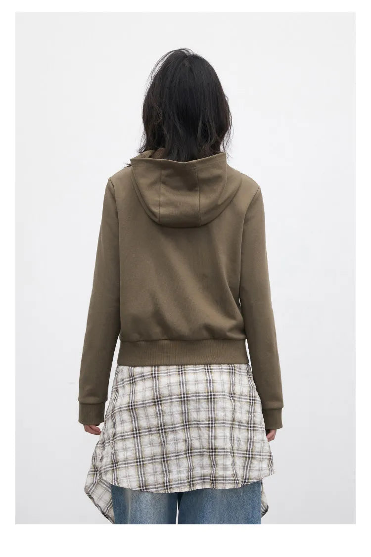 CHIC VEN Fashion Women Sweatshirts Solid Slim New Hooded Warm Female Jacket Short Sportswear for Woman Spring Autumn 2026