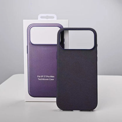 New Original Technology Woven Magnetic Case For iPhone 18 Pro 17 16 15 14 13 Pro Max For Magsafe Wireless Charger Official Cover