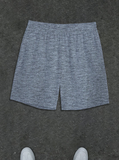 Men's Summer High-Street Style Printed Knit Shorts: Casual, Sporty, and Streetwear Shorts