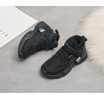 Children Winter Boots – Waterproof Kids Snow Boots With Plush Lining & Rubber Sole
