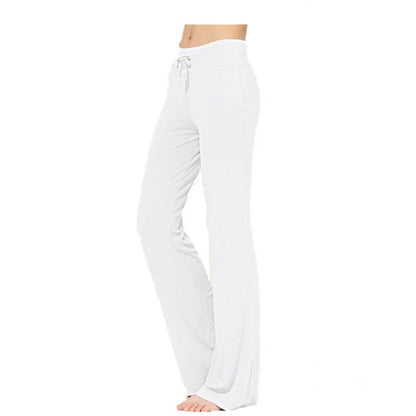 2024 Flare Leggings Yoga Pants Women High Waist Wide Leg Pants Women Gym Fitness Sports Black Flared Pant Latin Dance Trousers