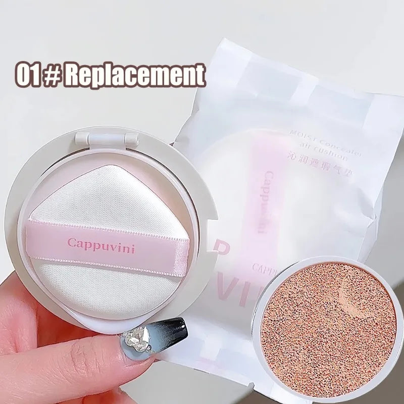 Moisturizing Concealer Air Cushion Foundation Natural Makeup Even Skin Tone Long-lasting Hydrating Concealer BB Cream Cosmetics