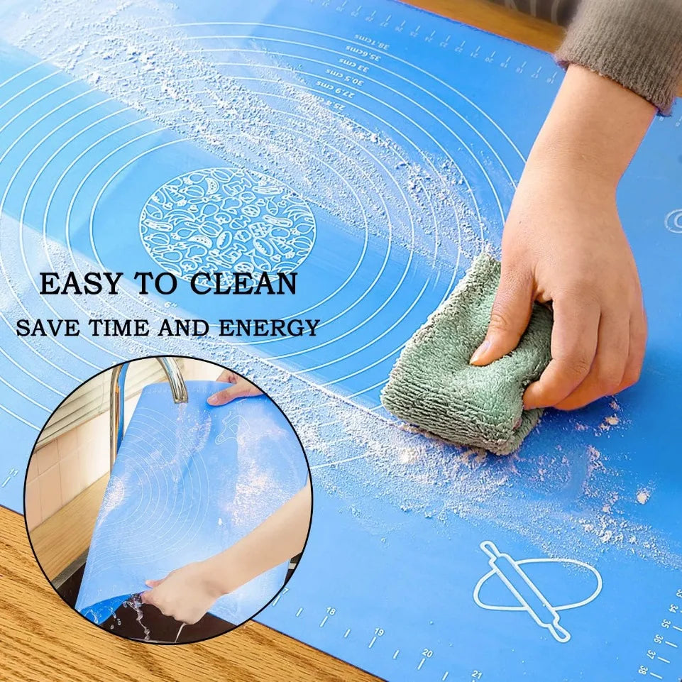 Silicone Baking Mat – Non-Stick Heat-Resistant Pastry & Dough Mat
