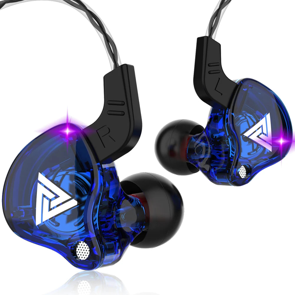 HiFi Wired Earphones – In-Ear Bass Stereo Earphones With Mic & Detachable Cable