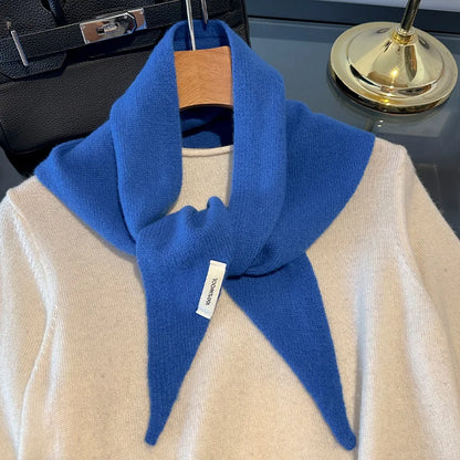 Wool Winter Scarf - Long Warm Cashmere Shawl For Women | Cozy Knit Pashmina Wrap