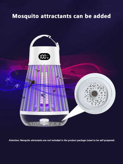 Electric Mosquito Lamp USB Charging Two-In-One Portable Mosquitoes Household portable outdoor electric shock mosquito killer