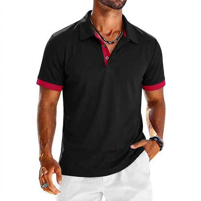 Men's Polo Shirt – Lightweight Breathable Lapel Sports Tee