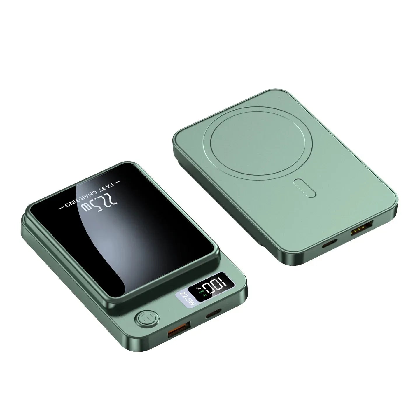 100000mAh Magnetic Powerbank Magnetic Power Bank Wireless Fast Charger For iPhone Backup Battery For Magsafe