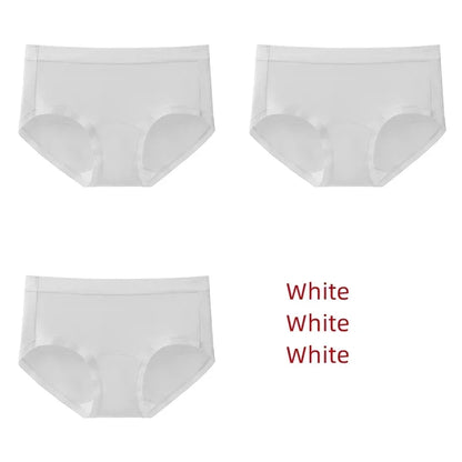 3Pcs Modal Women's Panties Lengthened Inner Crotch Female Briefs Underwear Underpants M-XXL 7A Level Antibacterial Sexy Soft Fit