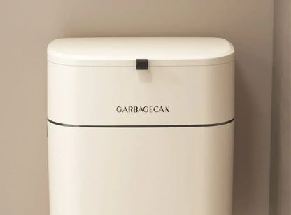 Hanging Trash Can - Stylish Kitchen  Bathroom Waste Bin with Flip Cover