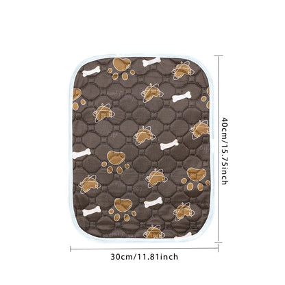 BIAI Winter New non-slip Mat for Pets Waterproof Dog Pee Pad Breathable Cat Mat Washable Pet Diaper Pad High Absorbent Pet Mat