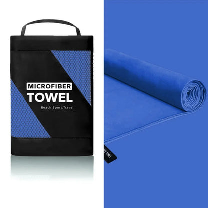1pc Outdoor Sports Quick Drying Towel, Microfiber Swimming Towel, Non-Sticky Sand Beach Towel，Suitable for travel
