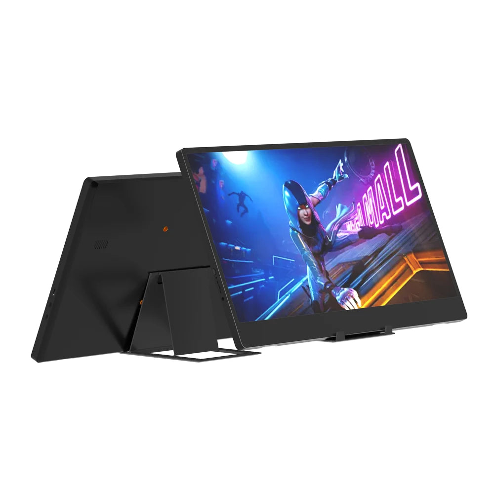 Portable Monitor 14 Inch - MUCAI N140-S36 TN Panel, 60Hz, 3ms Response, Built-In Speakers