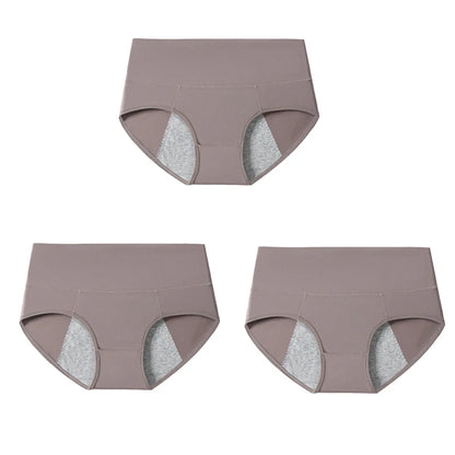 3Pcs High Waist Women Panties Leak Proof Menstrual Pants Widen Physiological Period Underwear Plus Size 4XL Cotton Female Briefs