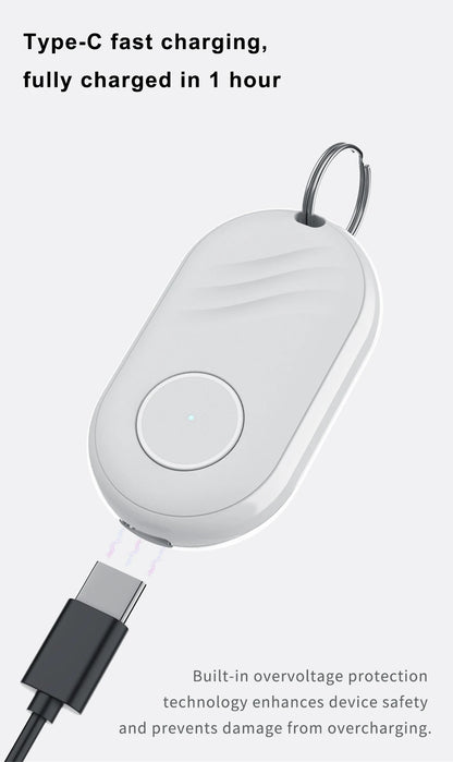 M63 Mosquito Repellent Pendant Mosquito Proof Keychain Children Adults Outdoor Portable Ultrasonic Insect Repellent Rechargeable