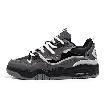 Men's shoes four seasons of the new style all kinds of students retro platform leisure sports shoes